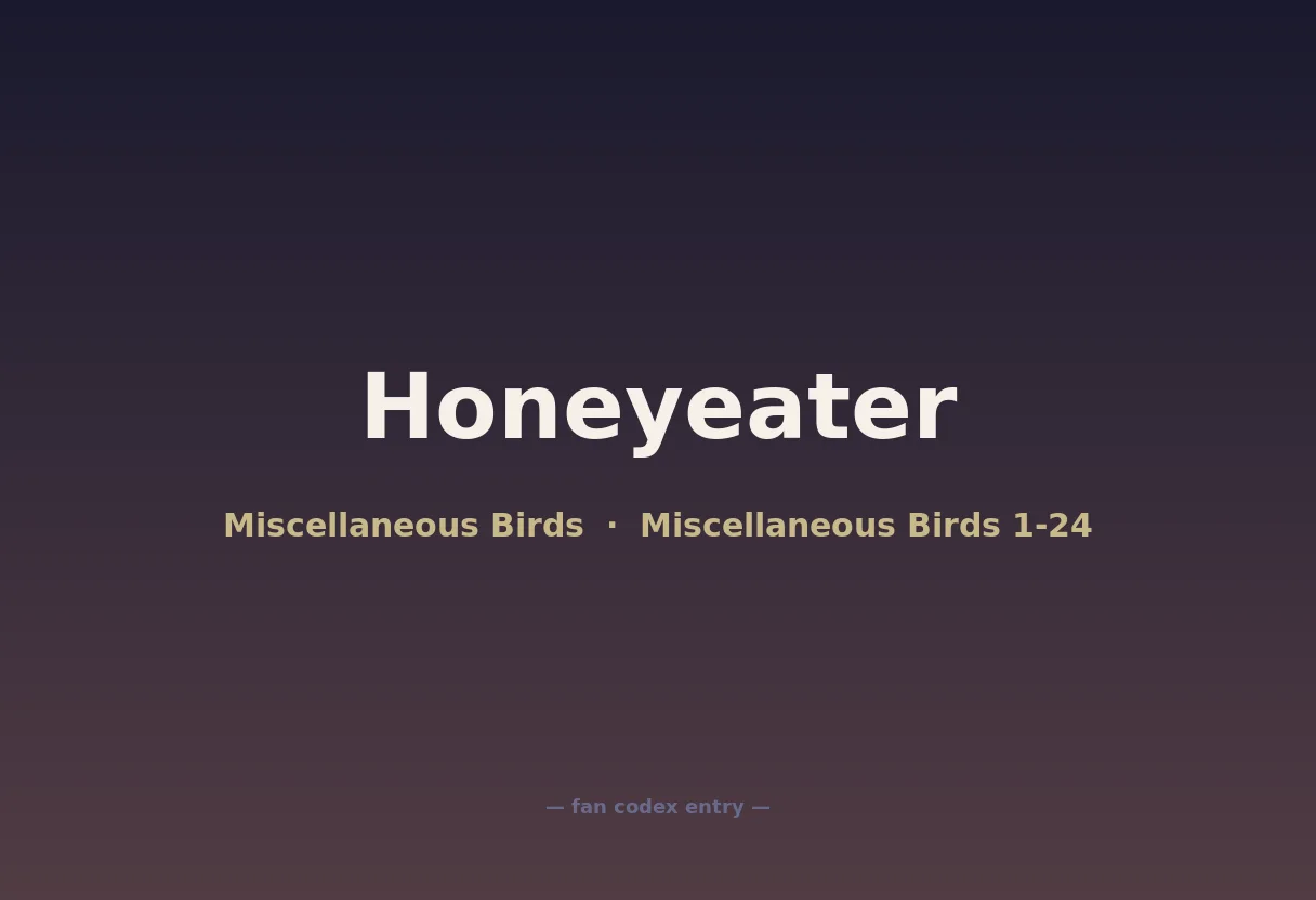 Honeyeater