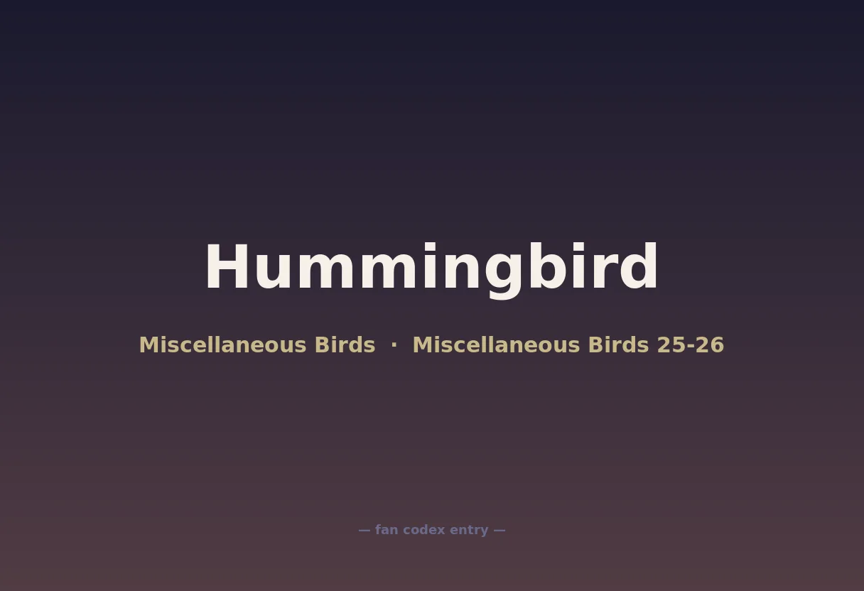Hummingbird